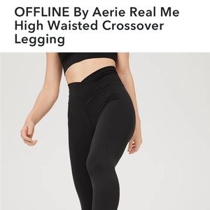 Aerie crossover leggings